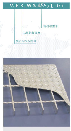 WP3WA455/1-G鋼格板是什么意思？